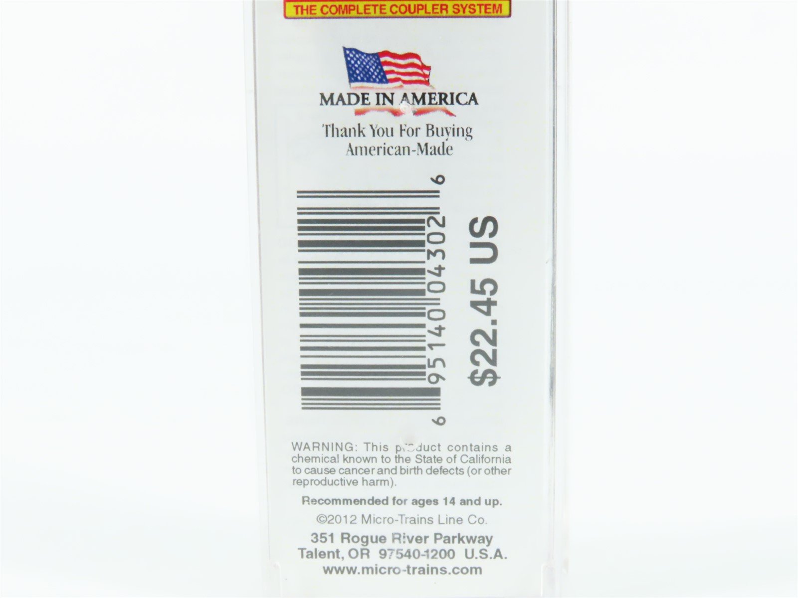 N Scale Micro-Trains MTL 04000020 40th Anniversary 40' Box Car #2012