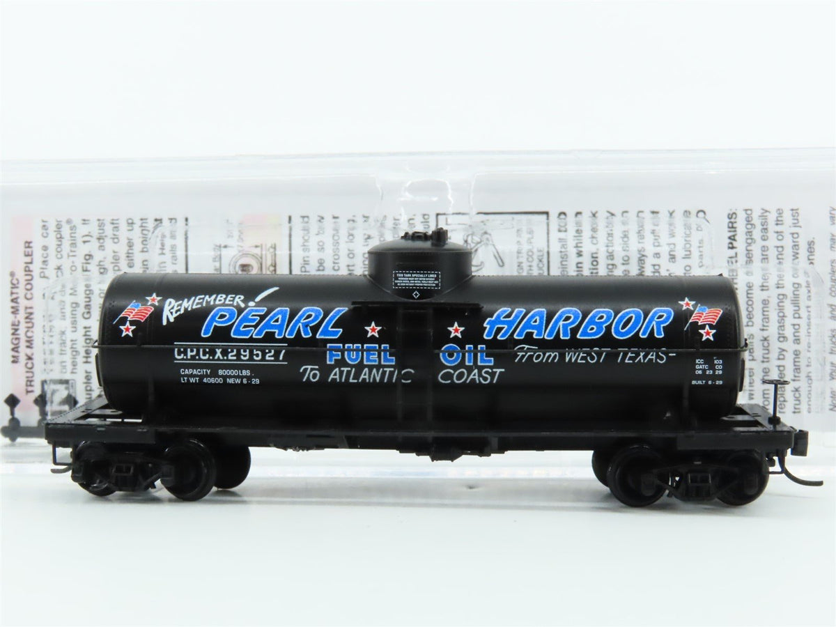 N Micro-Trains MTL 06500990 CPCX Pearl Harbor 39&#39; Single Dome Tank Car #29527