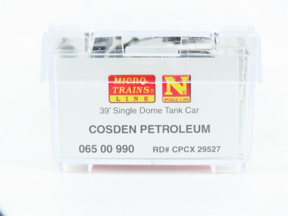 N Micro-Trains MTL 06500990 CPCX Pearl Harbor 39&#39; Single Dome Tank Car #29527