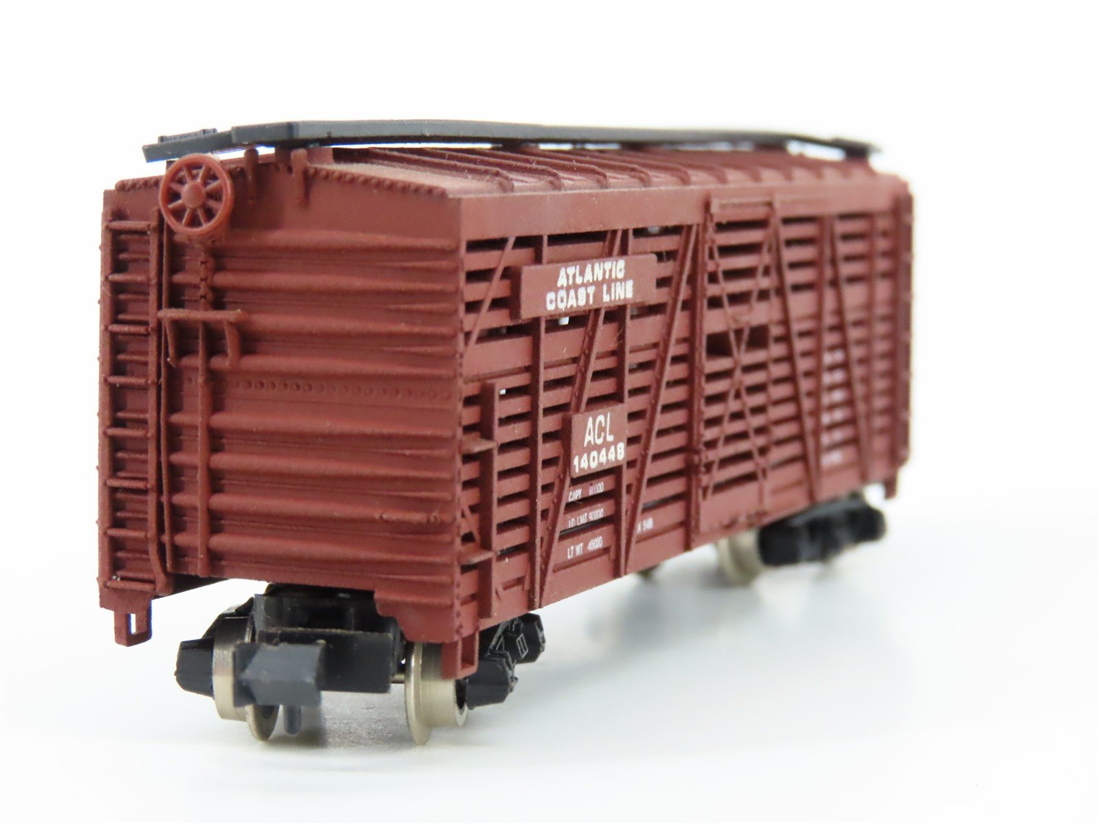 N Scale Atlas 2256 ACL Atlantic Coast Line 40' Stock Cattle Car #140448