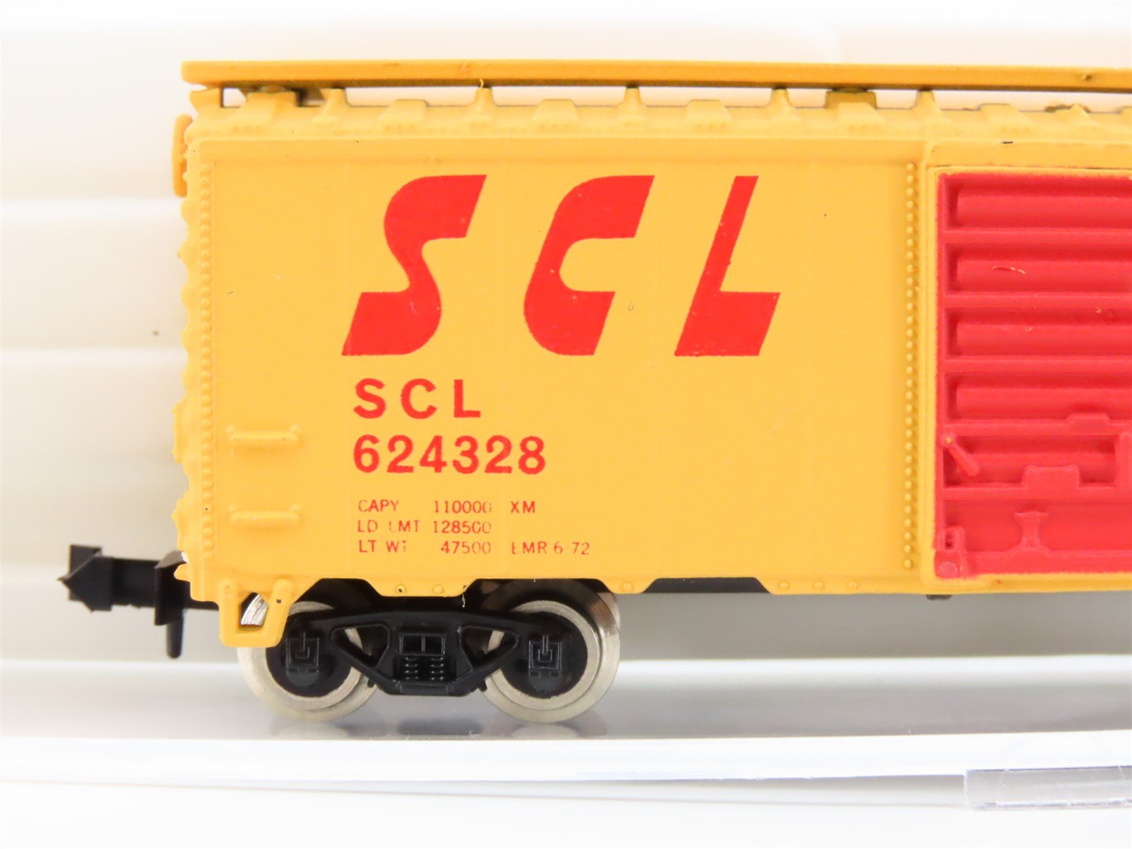 N Scale Atlas 3418 SCL Seaboard Coast Line 40' Boxcar #624328