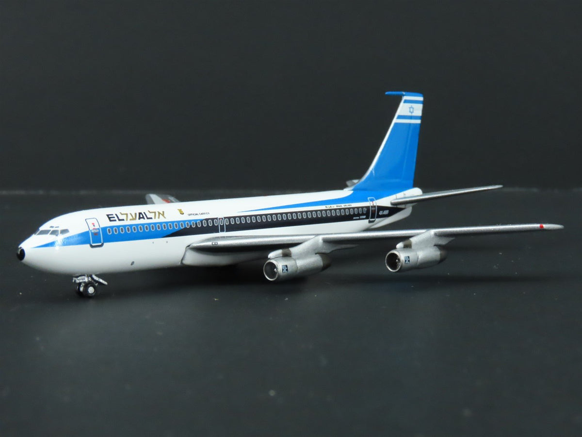 1:400 Aero Classics Hangar Club Die-Cast Israel Airlines Boeing 720B Airliner