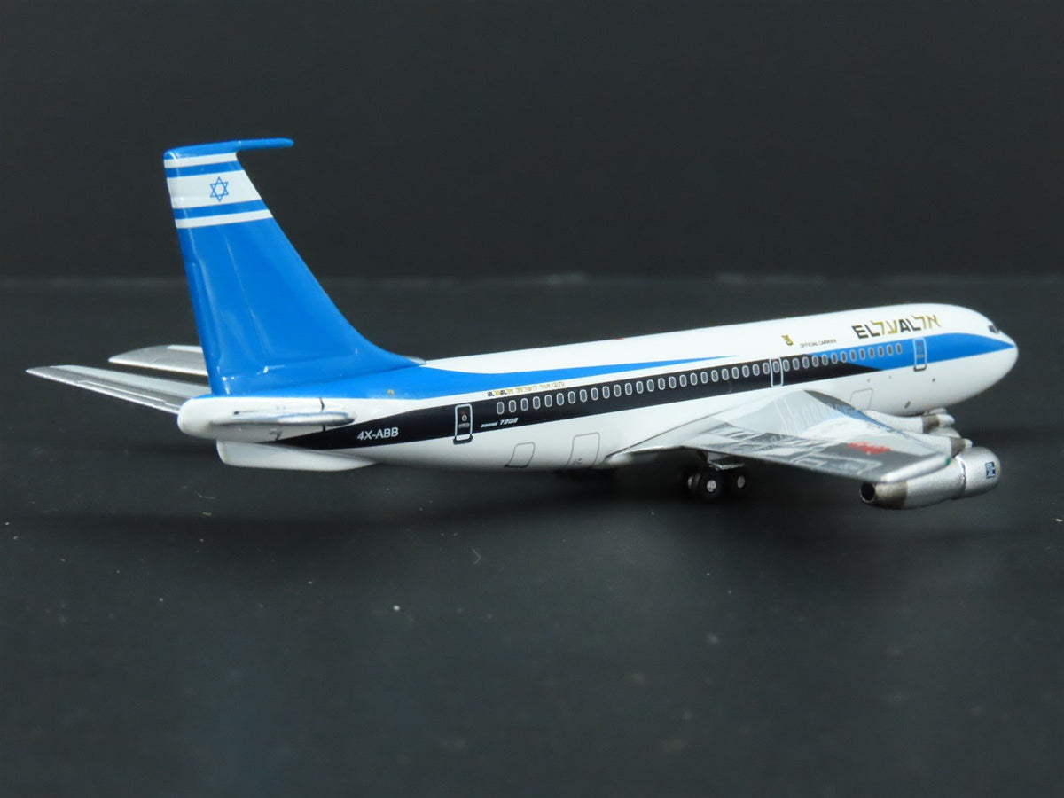 1:400 Aero Classics Hangar Club Die-Cast Israel Airlines Boeing 720B Airliner
