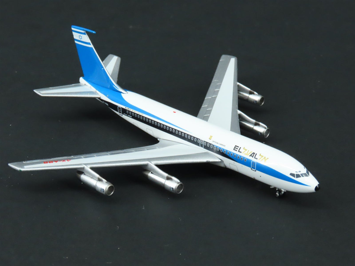 1:400 Aero Classics Hangar Club Die-Cast Israel Airlines Boeing 720B Airliner