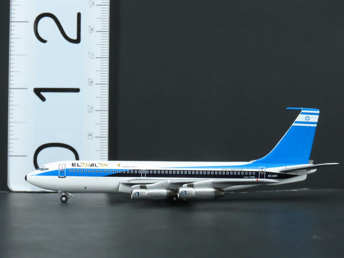 1:400 Aero Classics Hangar Club Die-Cast Israel Airlines Boeing 720B Airliner