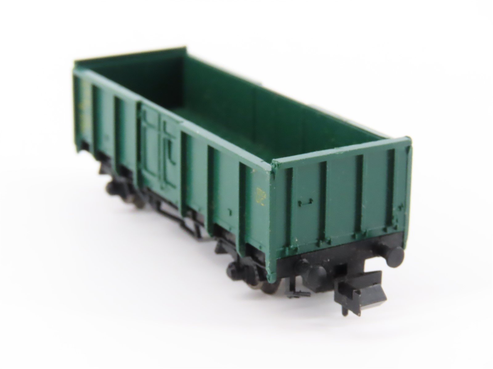 N Scale Fleischmann Green Open Top Wagon #2289171