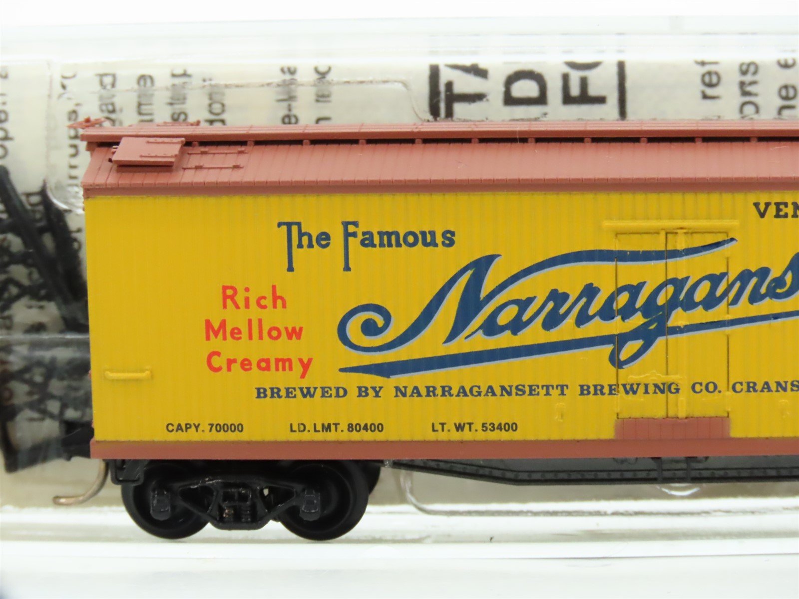 N Scale Kadee Micro-Trains MTL 49220 NBRX Narrangansett 40' Wood Reefer #11