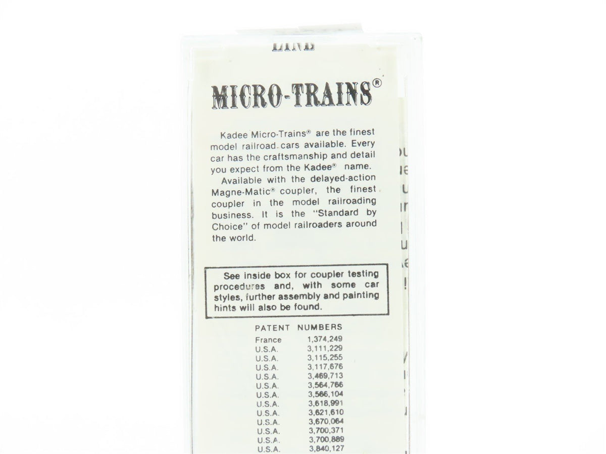 N Scale Kadee Micro-Trains MTL 49220 NBRX Narrangansett 40&#39; Wood Reefer #11