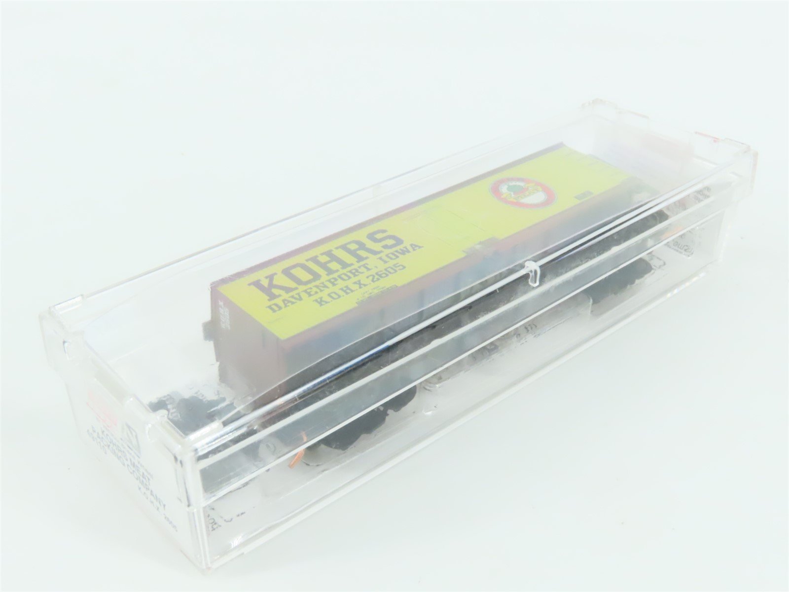 N Scale Micro-Trains MTL 49110 KOHX Kohrs Meat Packing Co. 40' Wood Reefer #2605