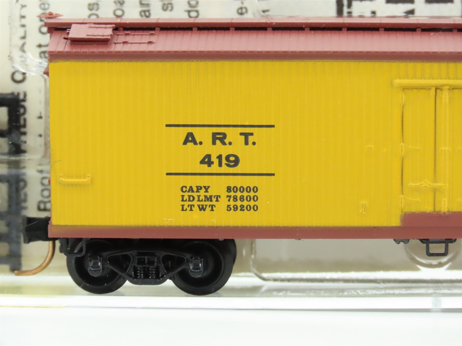 N Scale Kadee Micro-Trains MTL 49230 ART Crazy Water Crystals 40' Reefer #419