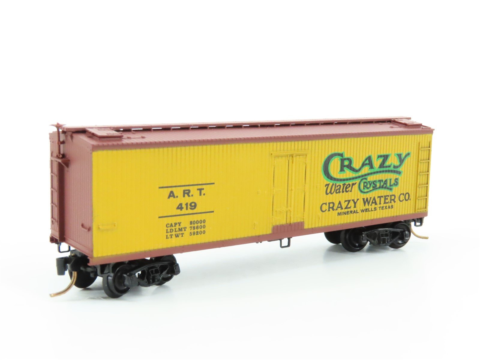 N Scale Kadee Micro-Trains MTL 49230 ART Crazy Water Crystals 40' Reefer #419