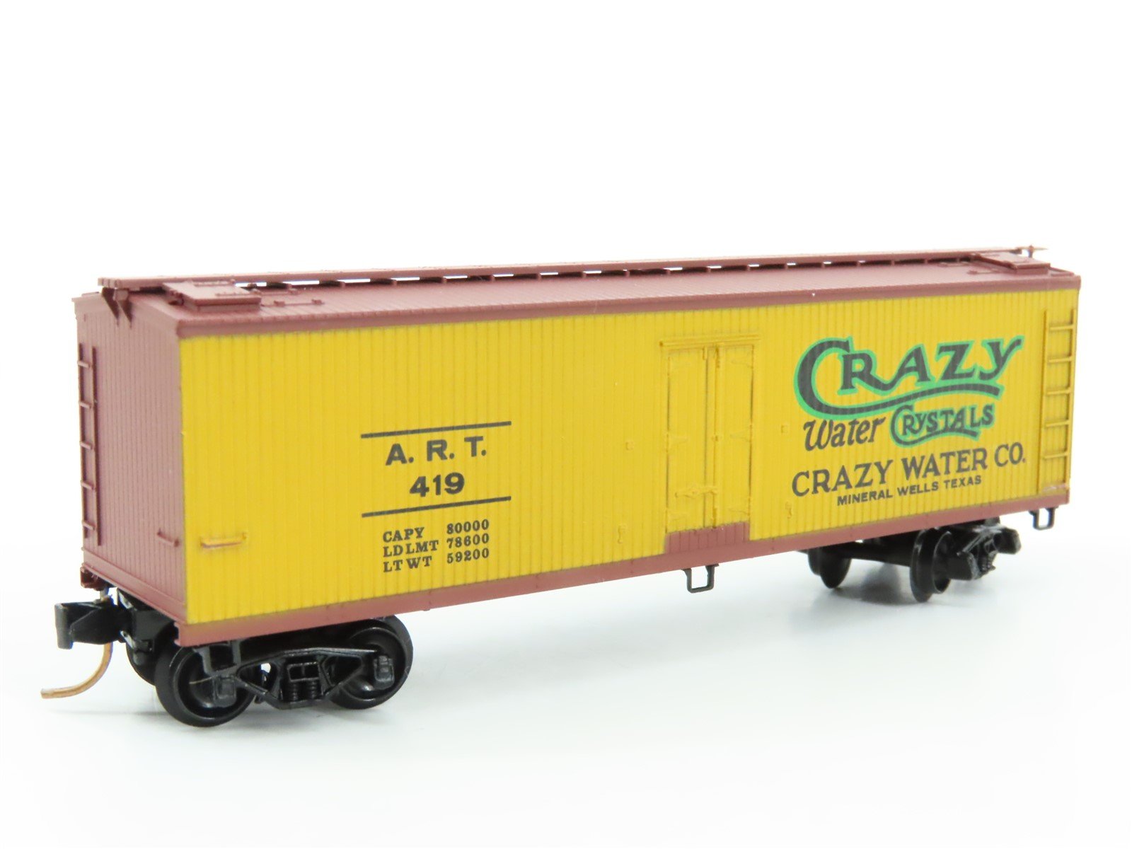 N Scale Kadee Micro-Trains MTL 49230 ART Crazy Water Crystals 40' Reefer #419