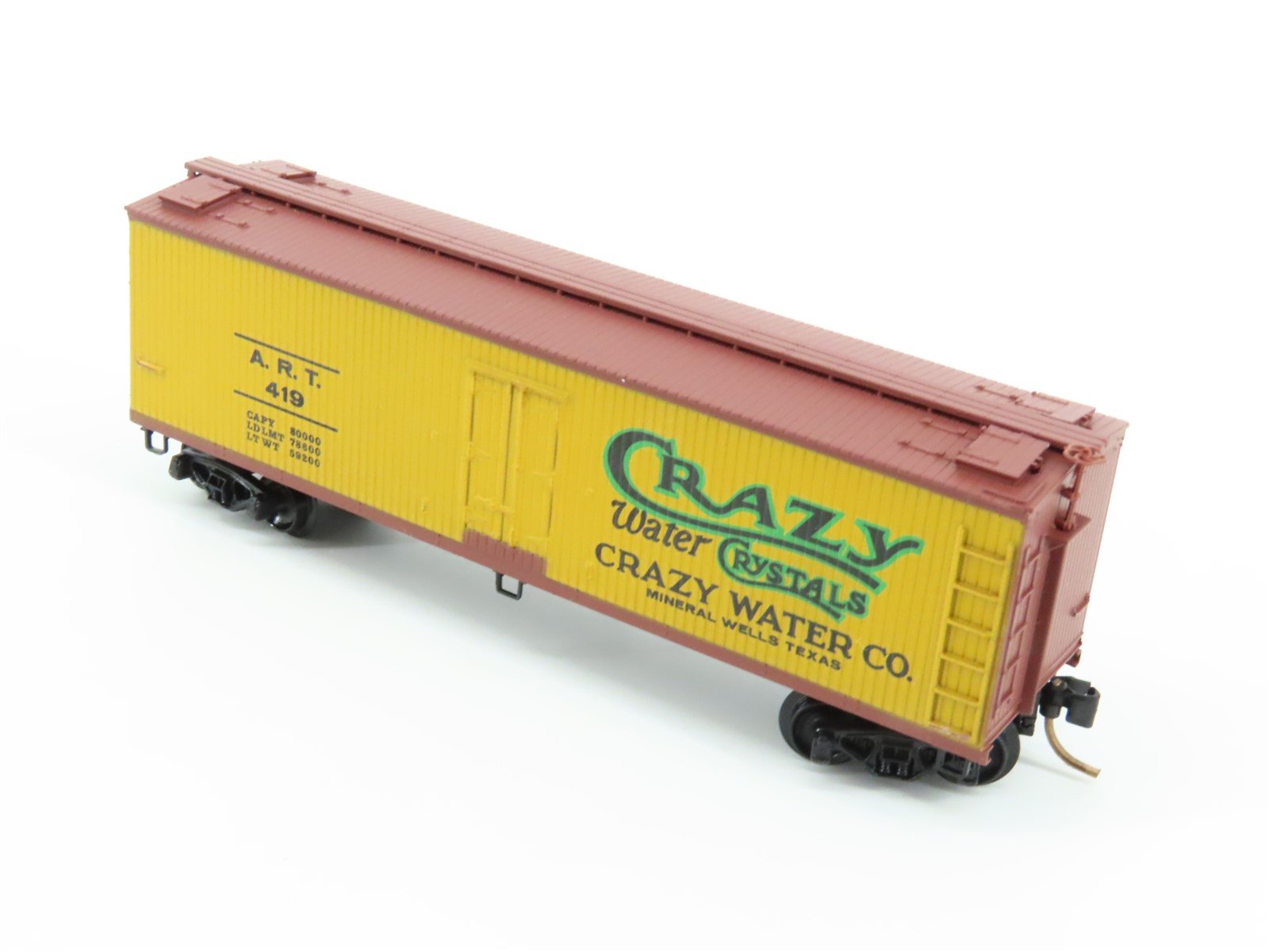 N Scale Kadee Micro-Trains MTL 49230 ART Crazy Water Crystals 40' Reefer #419