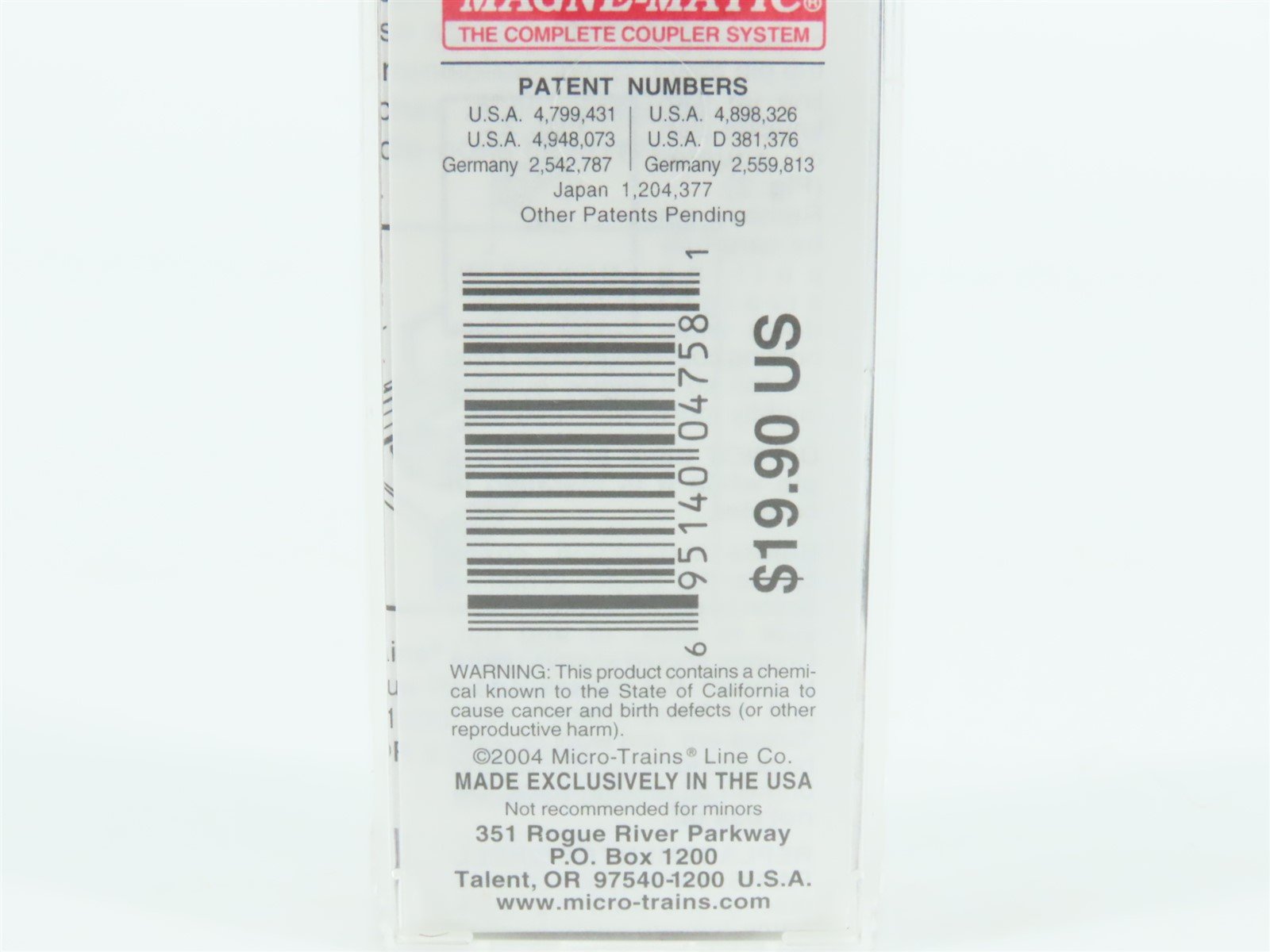 N Scale Micro-Trains MTL 49260 CN Canadian National 40' Wood Reefer #93428