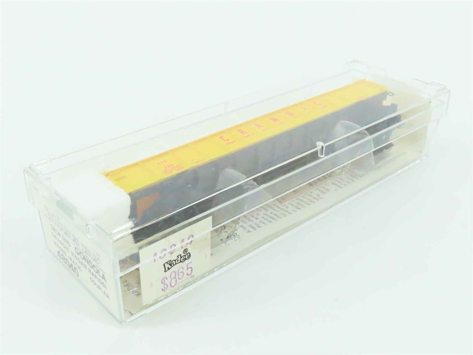 N Scale Kadee Micro-Trains MTL 48040 CIC Crandic Cedar Rapids 50' Gondola #320