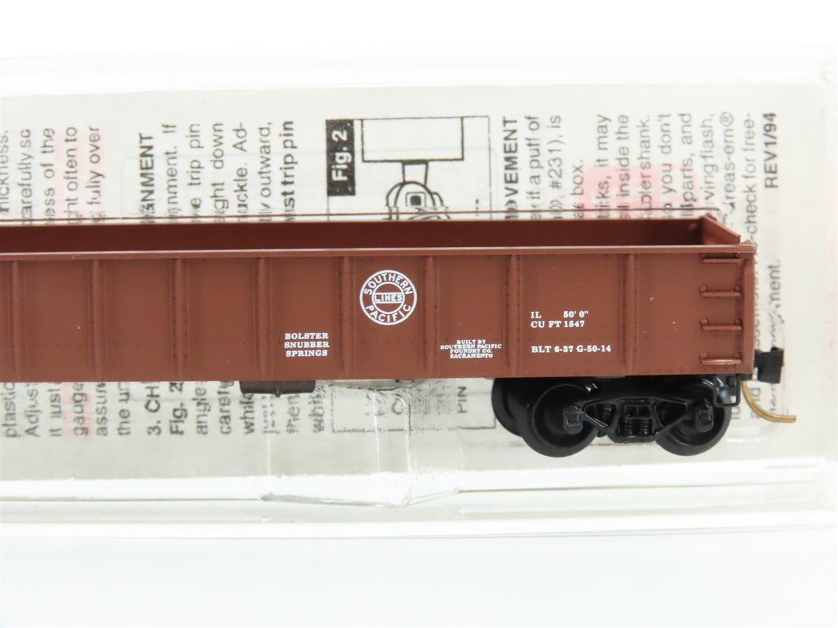 N Scale Micro-Trains MTL 48030 SP Southern Pacific Railroad 50&#39; Gondola #94248