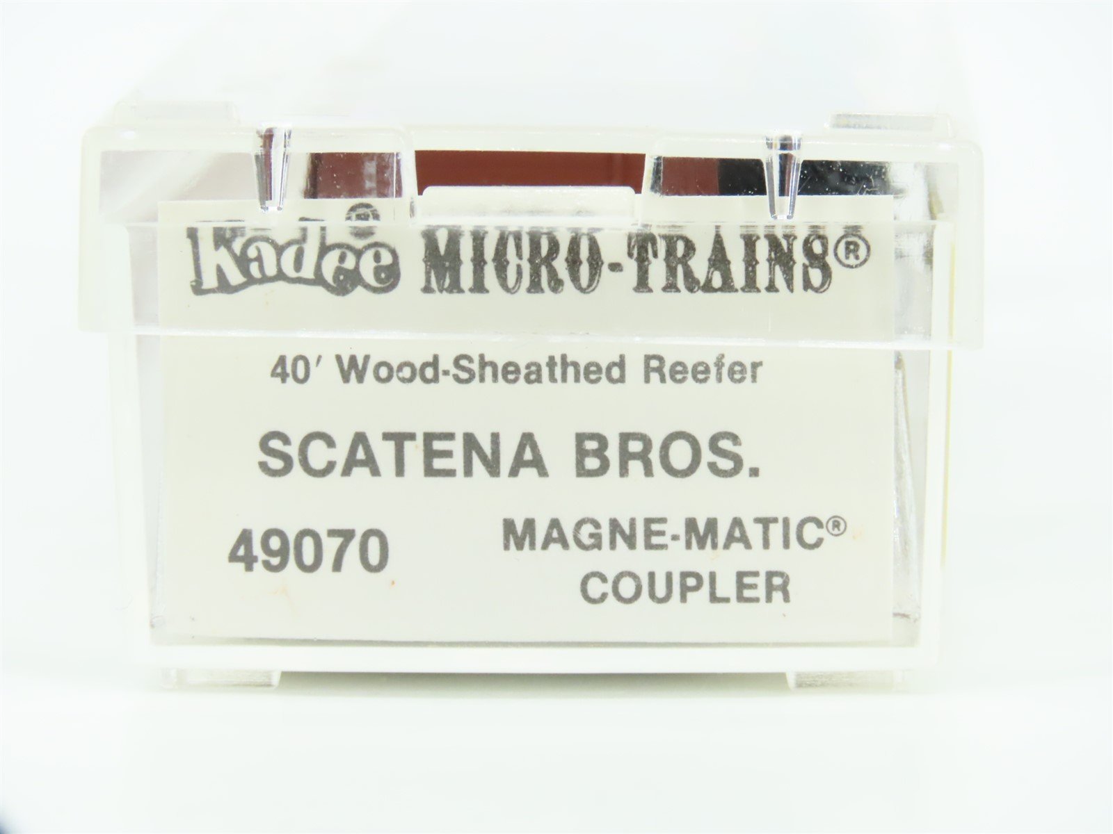N Scale Kadee Micro-Trains MTL 49070 KTX Sonoma County Wines 40' Reefer #6000