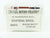 N Scale Kadee Micro-Trains MTL 49070 KTX Sonoma County Wines 40' Reefer #6000