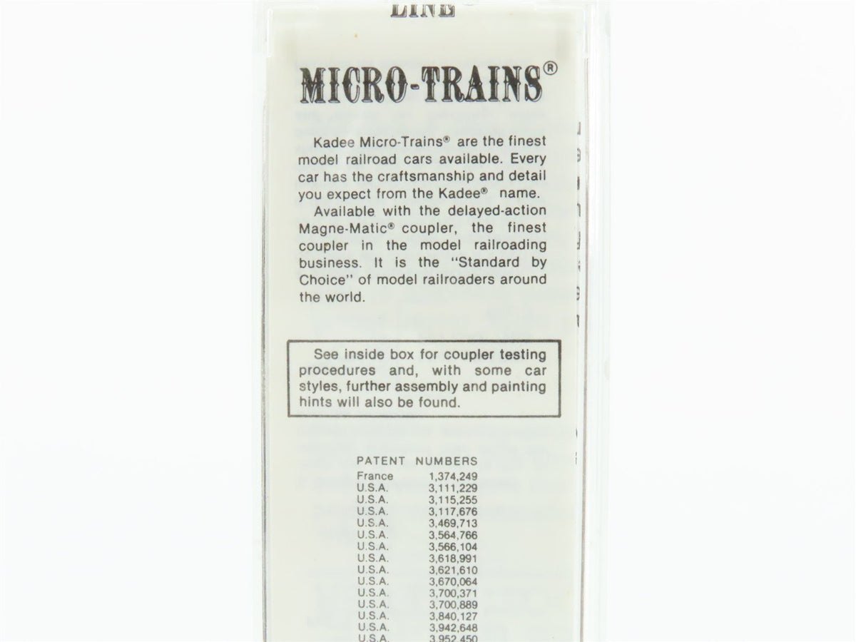 N Scale Kadee Micro-Trains MTL 49070 KTX Sonoma County Wines 40&#39; Reefer #6000