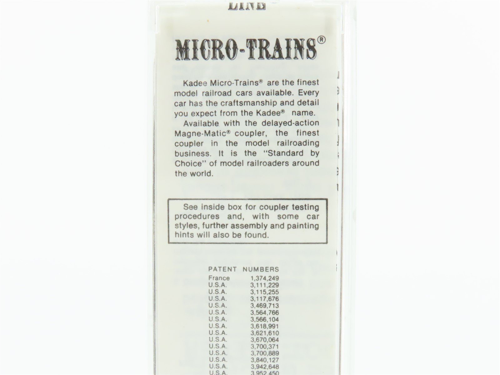 N Scale Kadee Micro-Trains MTL 49070 KTX Sonoma County Wines 40' Reefer #6000