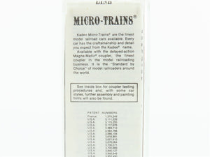 N Scale Kadee Micro-Trains MTL 49070 KTX Sonoma County Wines 40' Reefer #6000
