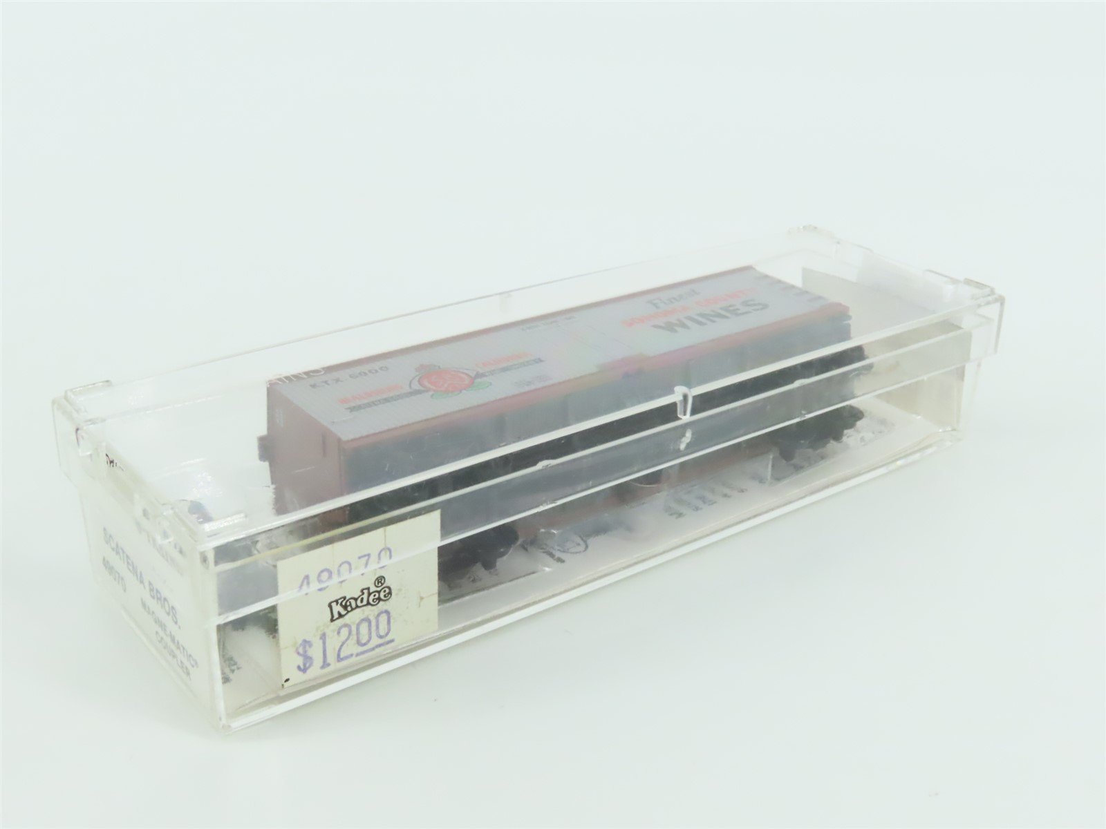 N Scale Kadee Micro-Trains MTL 49070 KTX Sonoma County Wines 40' Reefer #6000