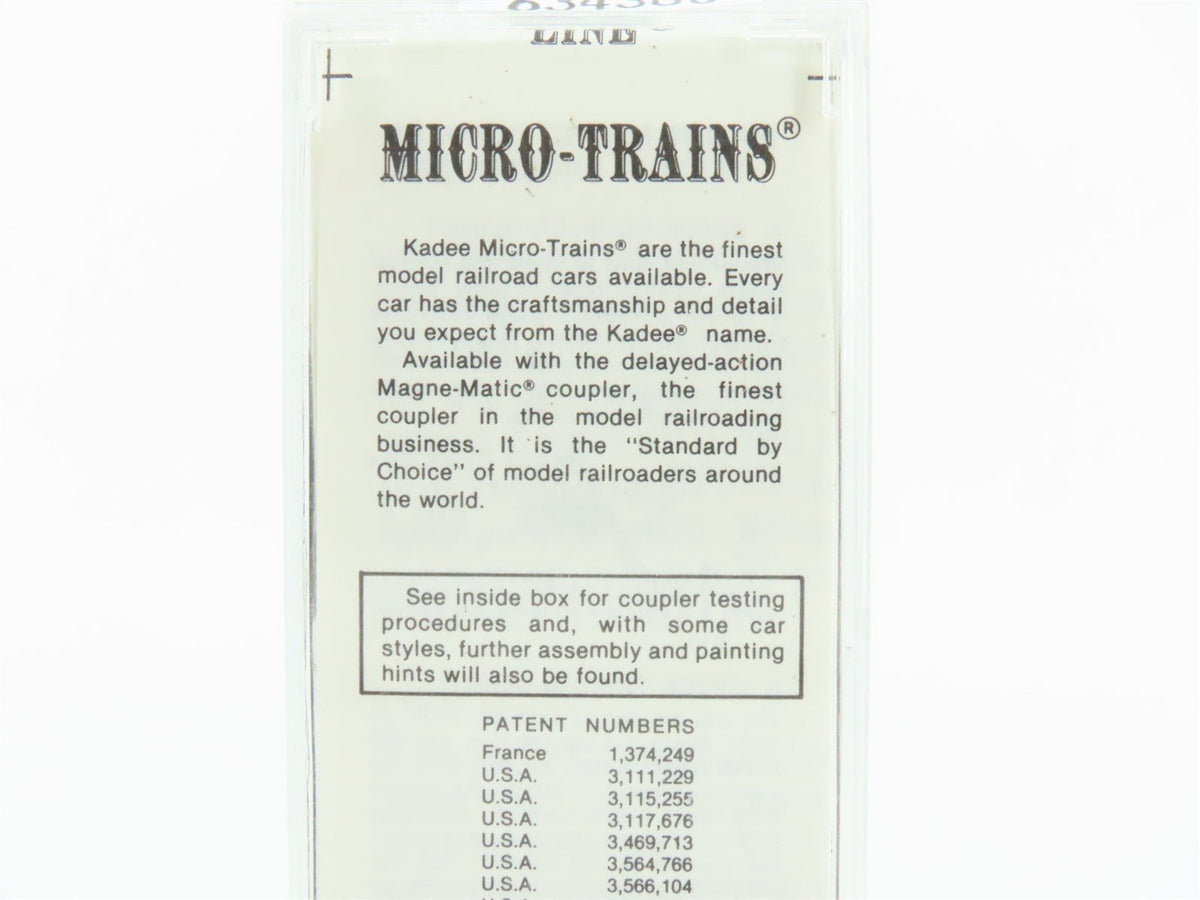 N Scale Kadee Micro-Trains MTL 49280 OPPX Oppenheimer Co. 40&#39; Reefer #8025