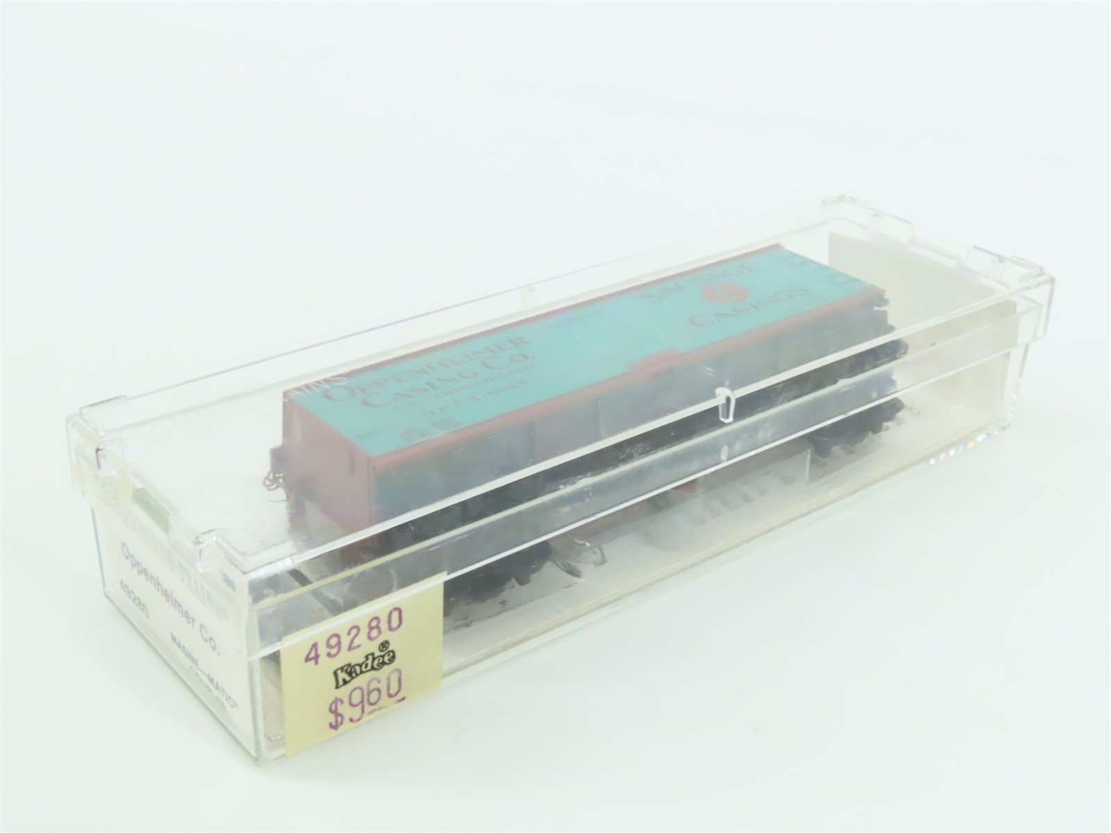 N Scale Kadee Micro-Trains MTL 49280 OPPX Oppenheimer Co. 40' Reefer #8025