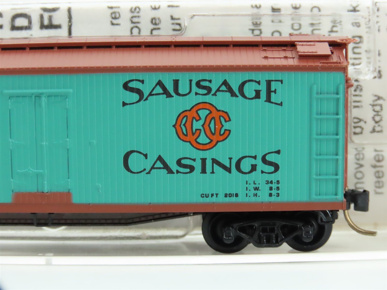 N Scale Kadee Micro-Trains MTL 49280 OPPX Oppenheimer Co. 40' Reefer #8025
