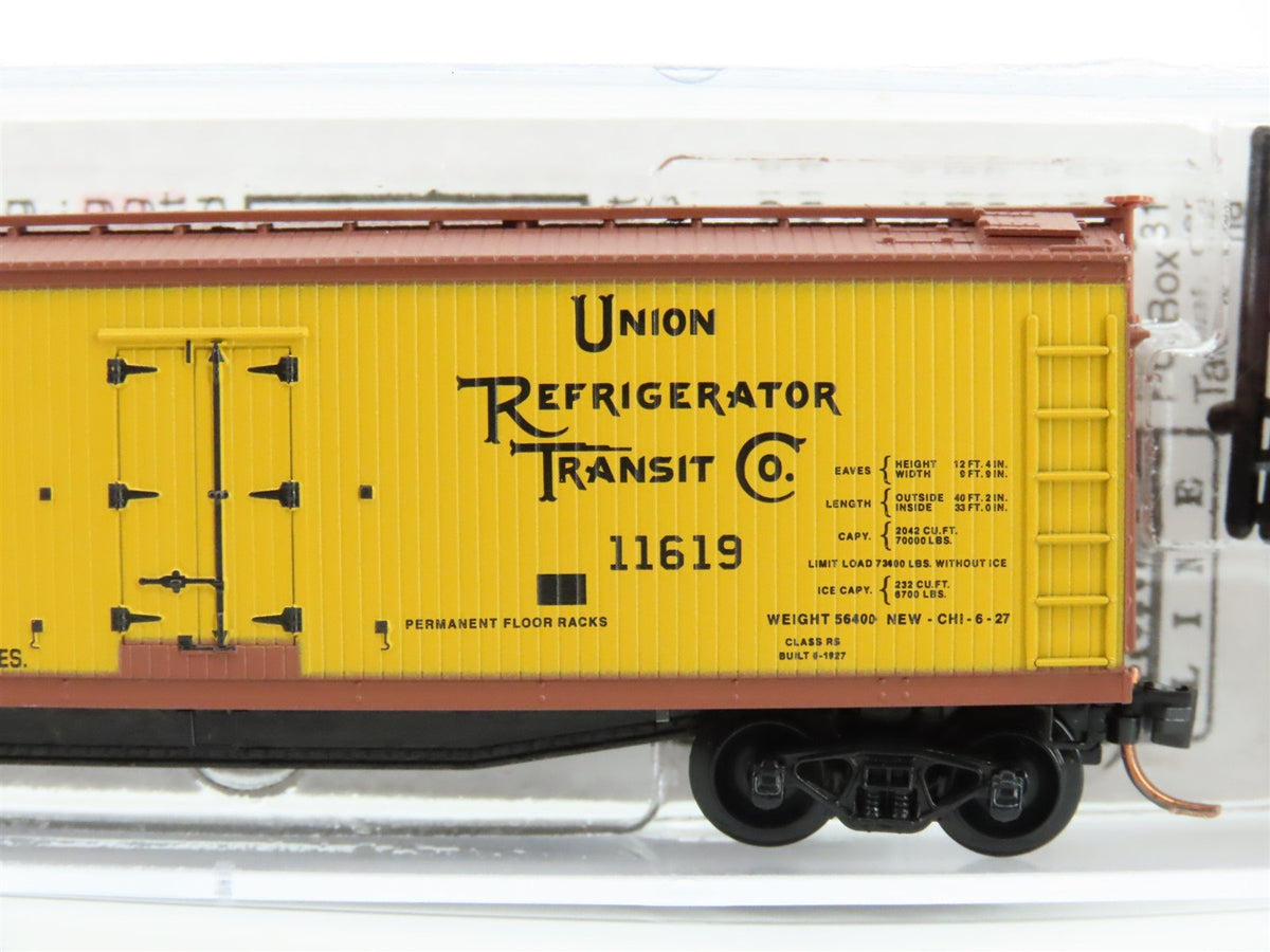 N Scale Micro-Trains MTL 04900540 URTCo Harding&#39;s Butter 40&#39; Reefer #11619