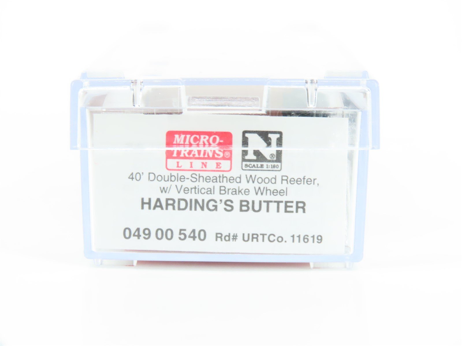 N Scale Micro-Trains MTL 04900540 URTCo Harding's Butter 40' Reefer #11619