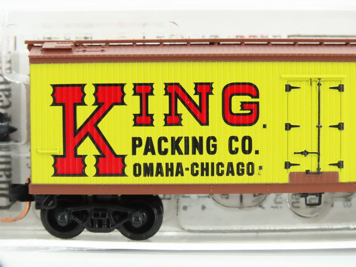 N Scale Micro-Trains MTL 49120 KPCX King Packing Co 40&#39; Wood Reefer #205
