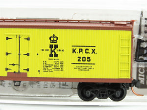 N Scale Micro-Trains MTL 49120 KPCX King Packing Co 40' Wood Reefer #205