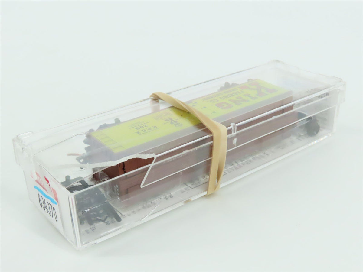 N Scale Micro-Trains MTL 49120 KPCX King Packing Co 40&#39; Wood Reefer #205