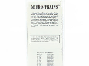 N Scale Kadee Micro-Trains MTL 49190 GARE Canada Dry 40' Wood Reefer #9104