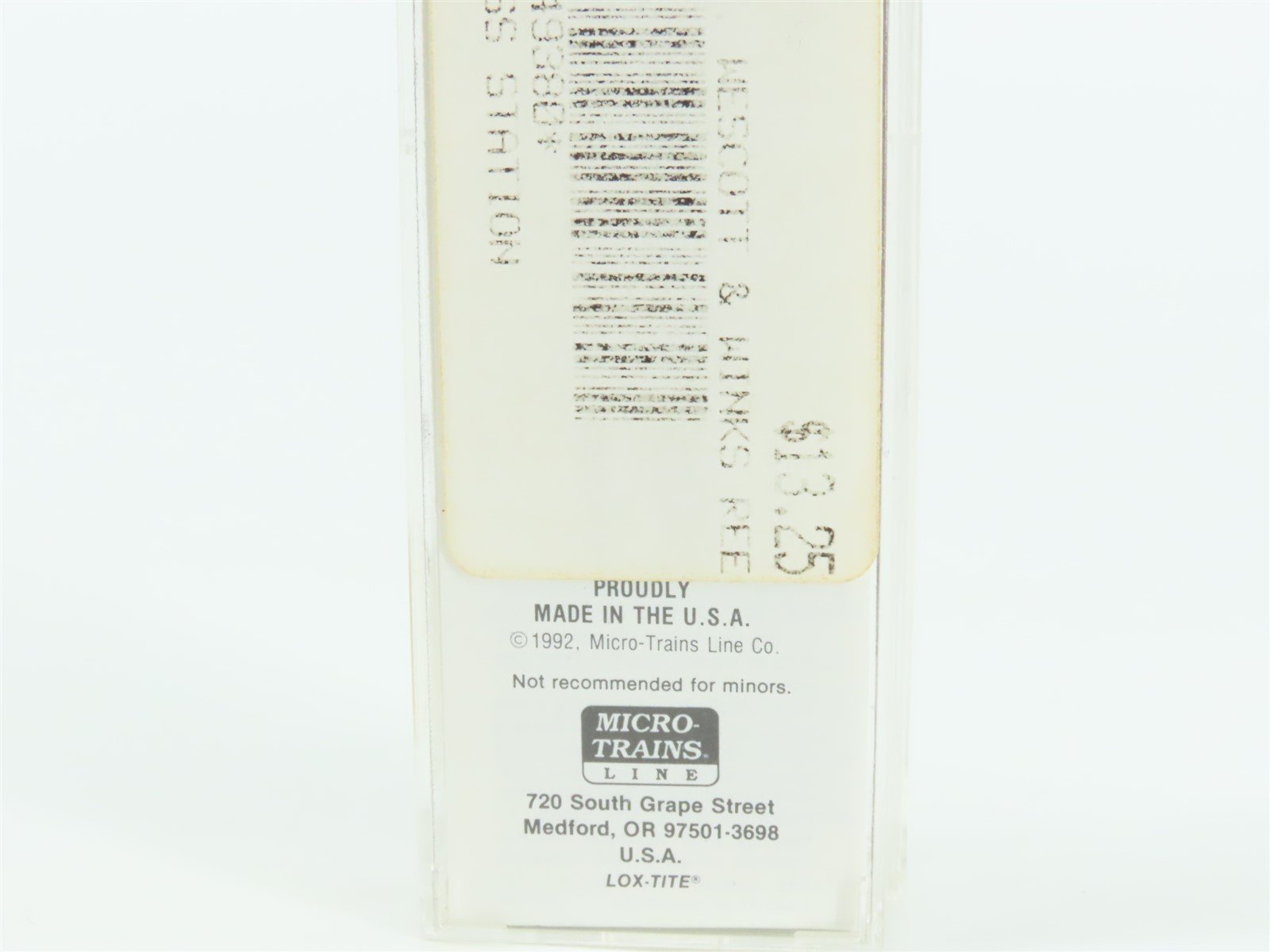 N Scale Micro-Trains MTL 49380 URTC Wescott & Winks 40' Wood Reefer #10700