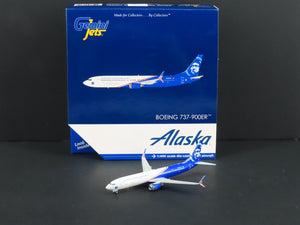 1:400 Gemini Jets GJASA1624 Die-Cast Alaska Airlines B737-900ER Airliner