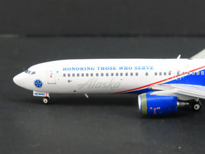 1:400 Gemini Jets GJASA1624 Die-Cast Alaska Airlines B737-900ER Airliner