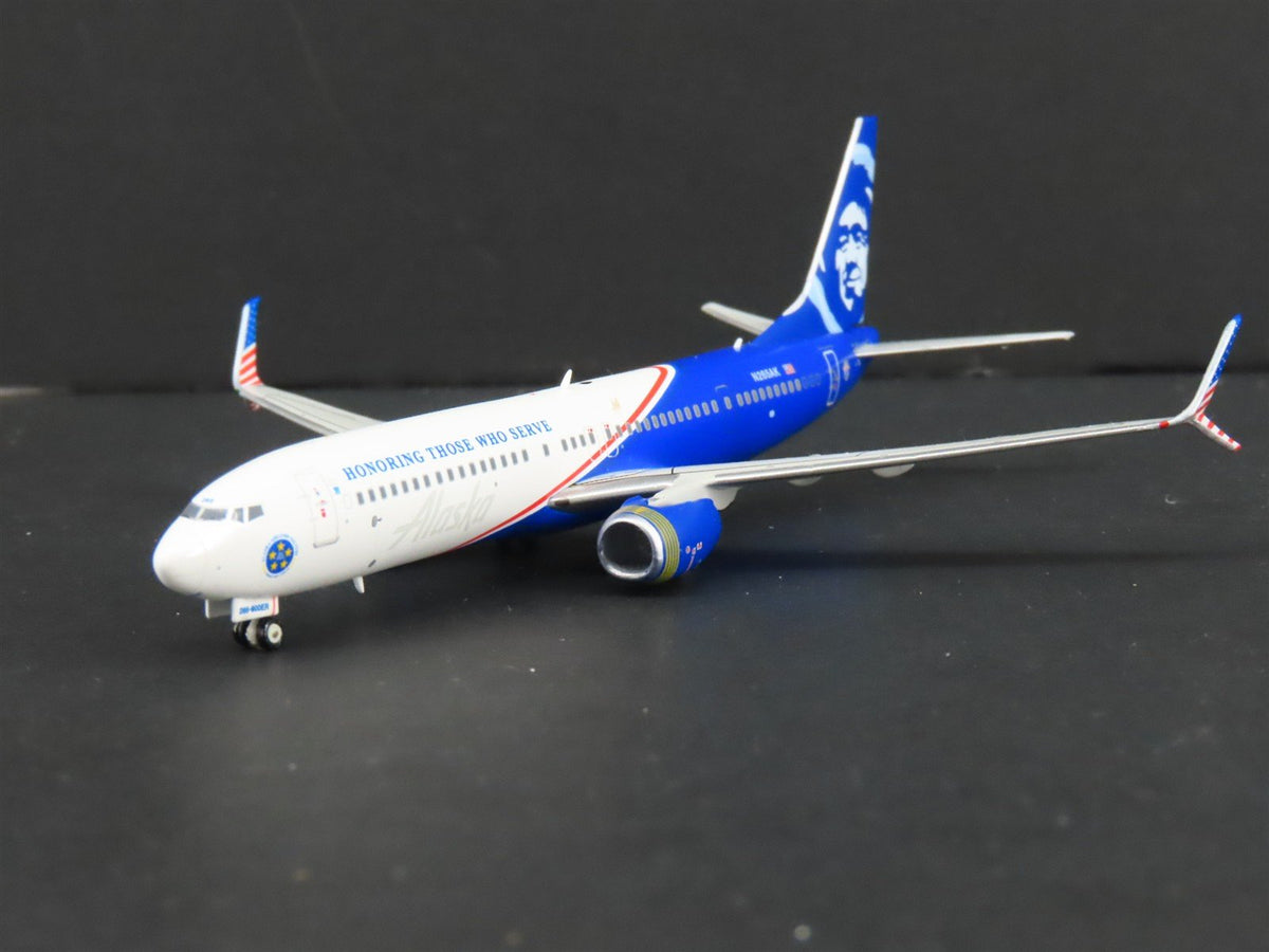 1:400 Gemini Jets GJASA1624 Die-Cast Alaska Airlines B737-900ER Airliner