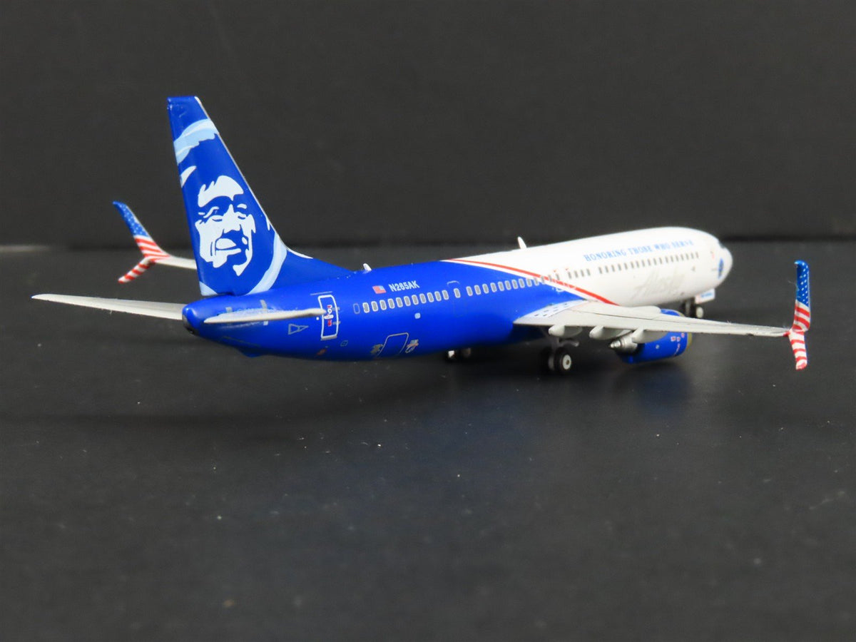 1:400 Gemini Jets GJASA1624 Die-Cast Alaska Airlines B737-900ER Airliner