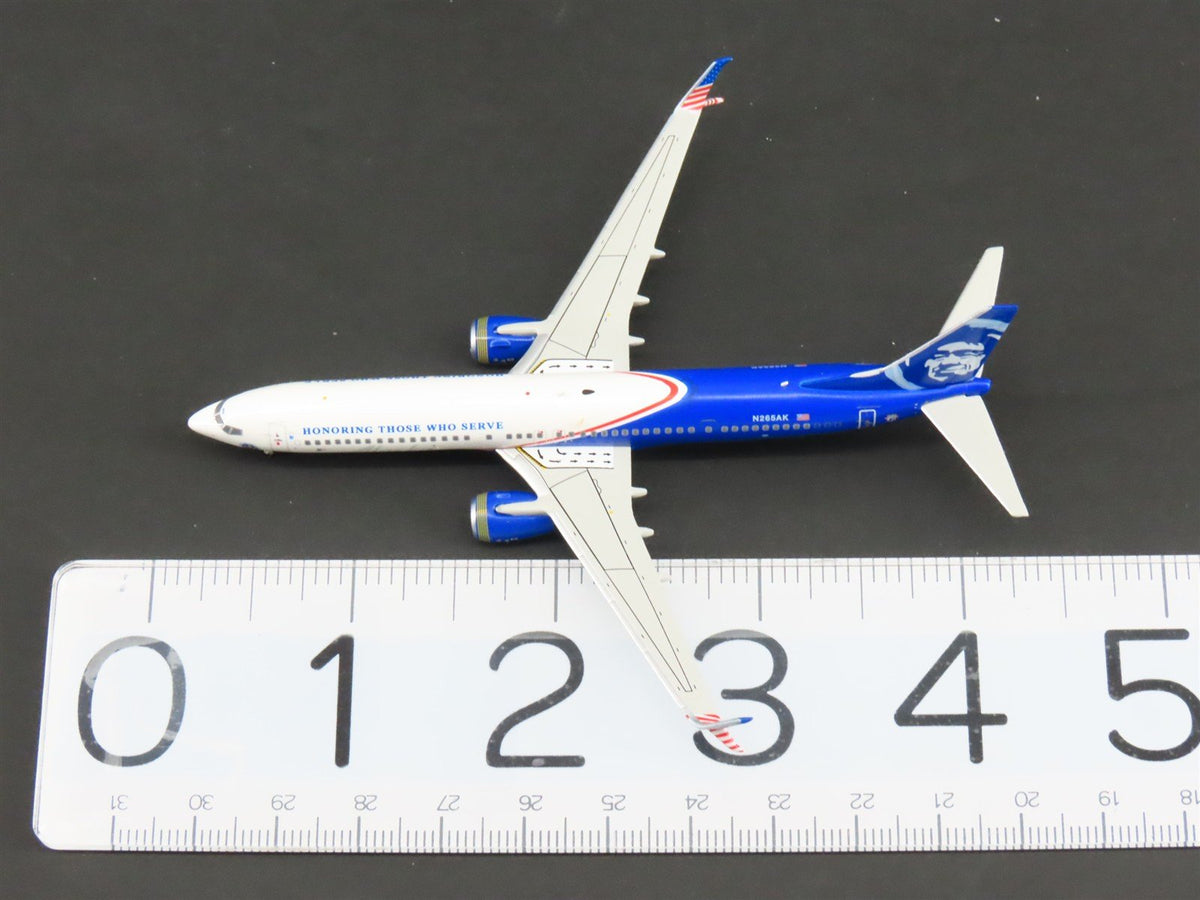 1:400 Gemini Jets GJASA1624 Die-Cast Alaska Airlines B737-900ER Airliner