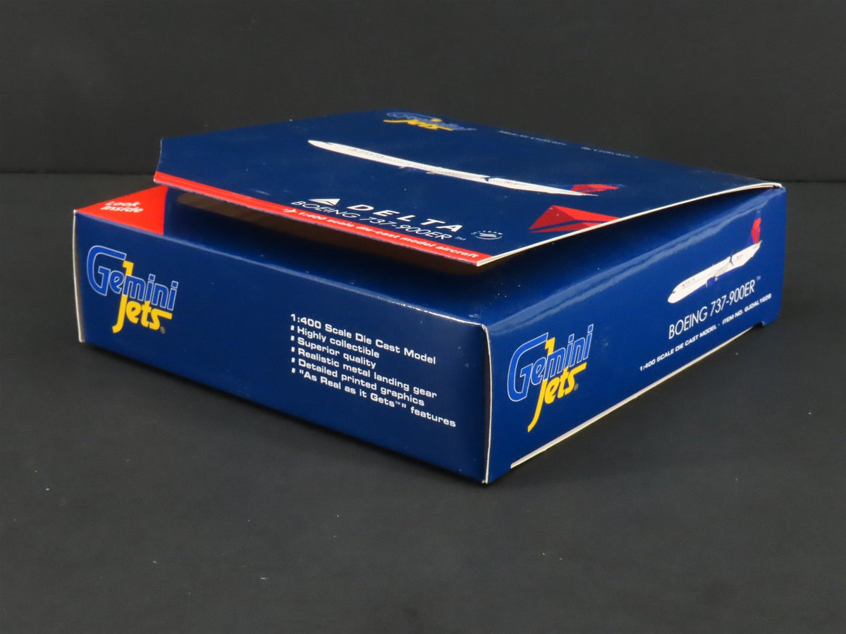 1:400 Gemini Jets GJDAL1628 Die-Cast Delta Airlines B737-900ER Airliner