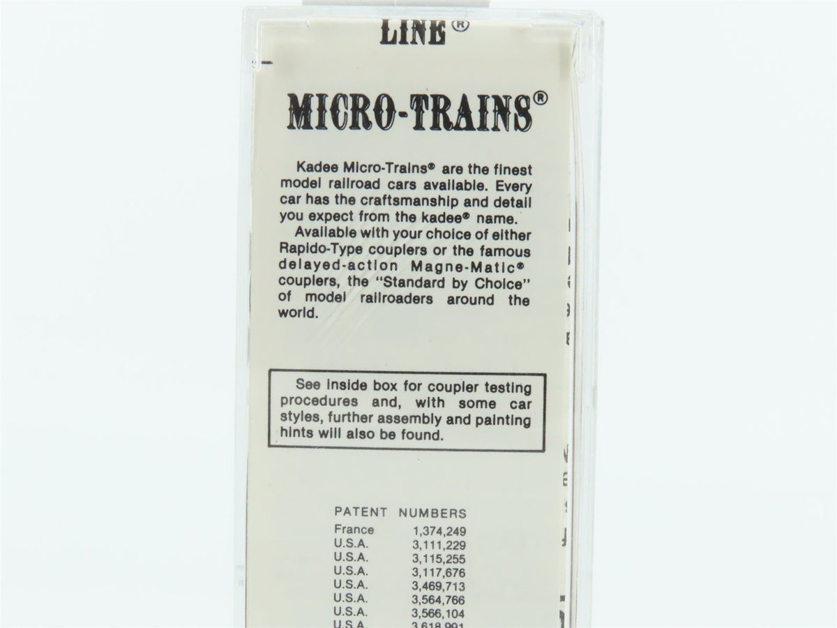 N Scale Kadee Micro-Trains MTL 49210 TGBX Bright&#39;s Wines 40&#39; Wood Reefer #101