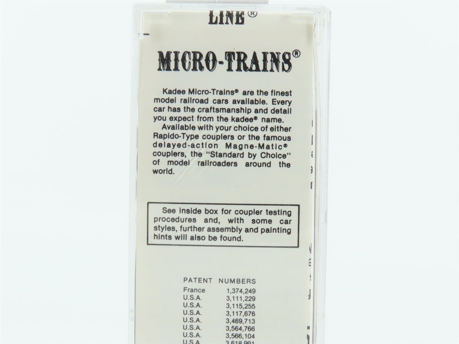 N Scale Kadee Micro-Trains MTL 49210 TGBX Bright's Wines 40' Wood Reefer #101