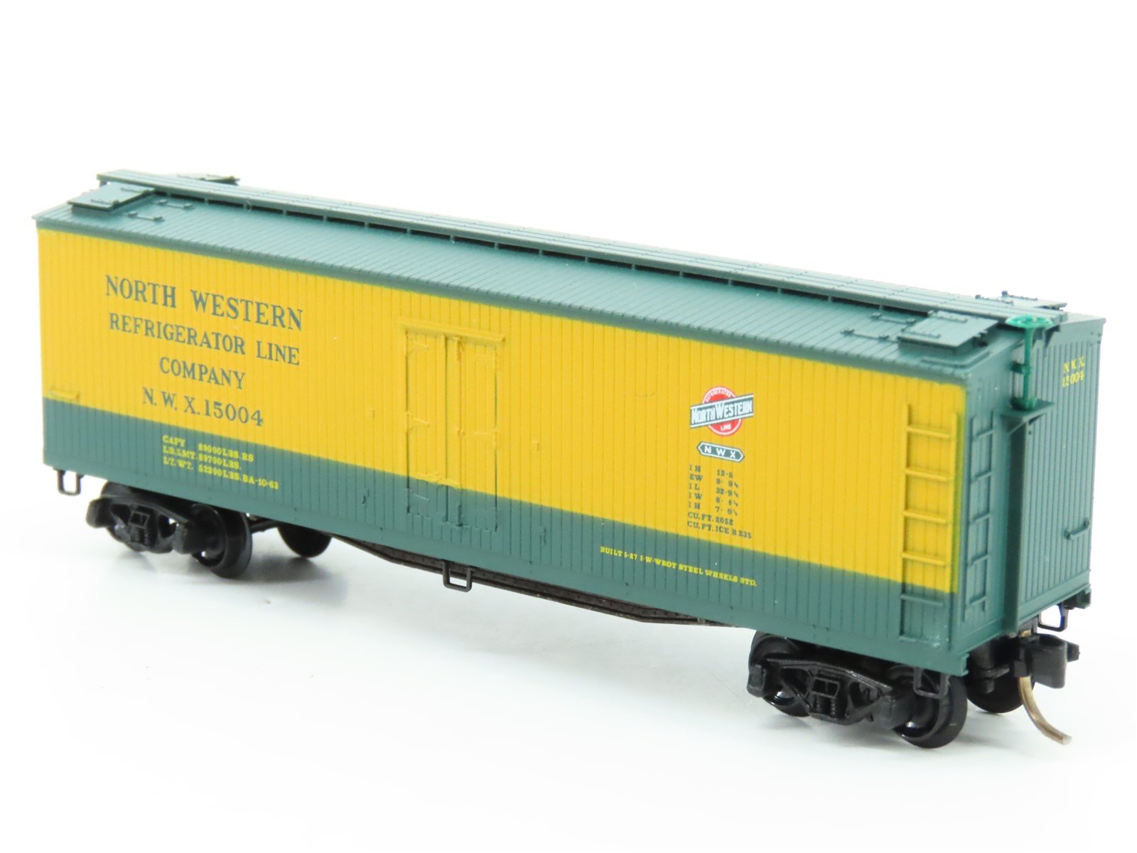 N Scale Kadee Micro-Trains MTL 49270 NWX North Western 40' Wood Reefer #15004