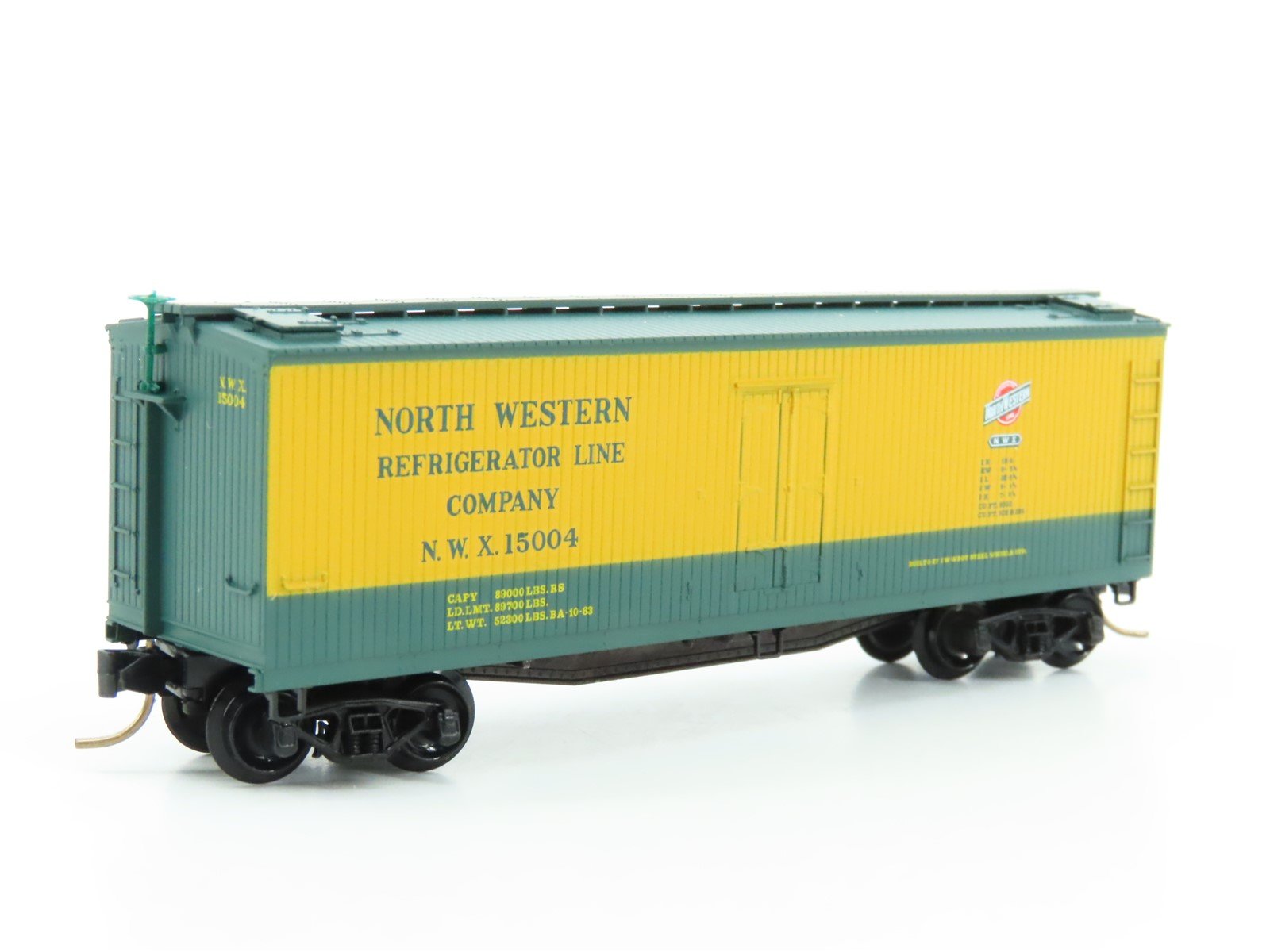 N Scale Kadee Micro-Trains MTL 49270 NWX North Western 40' Wood Reefer #15004