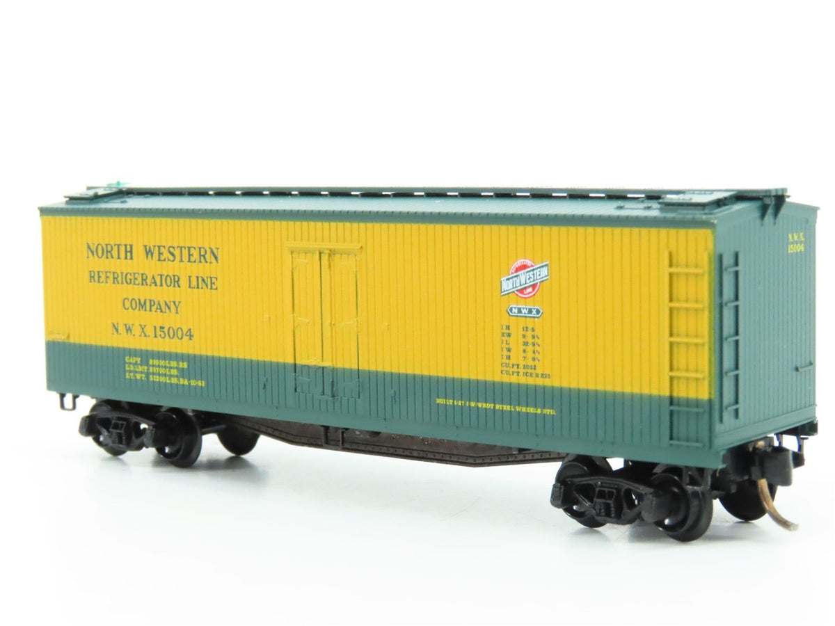 N Scale Kadee Micro-Trains MTL 49270 NWX North Western 40&#39; Wood Reefer #15004