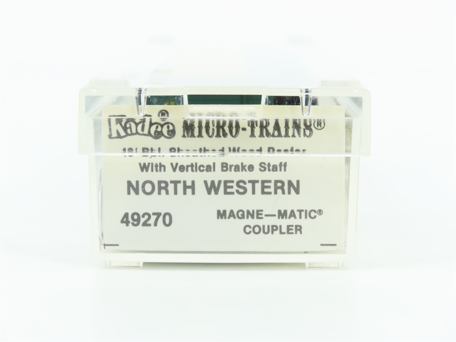 N Scale Kadee Micro-Trains MTL 49270 NWX North Western 40' Wood Reefer #15004