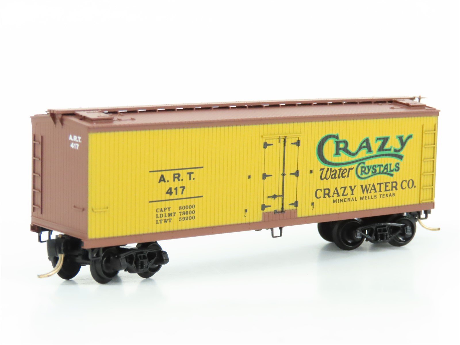 N Scale Micro-Trains MTL 49230 ART Crazy Water Crystals 40' Wood Reefer #417