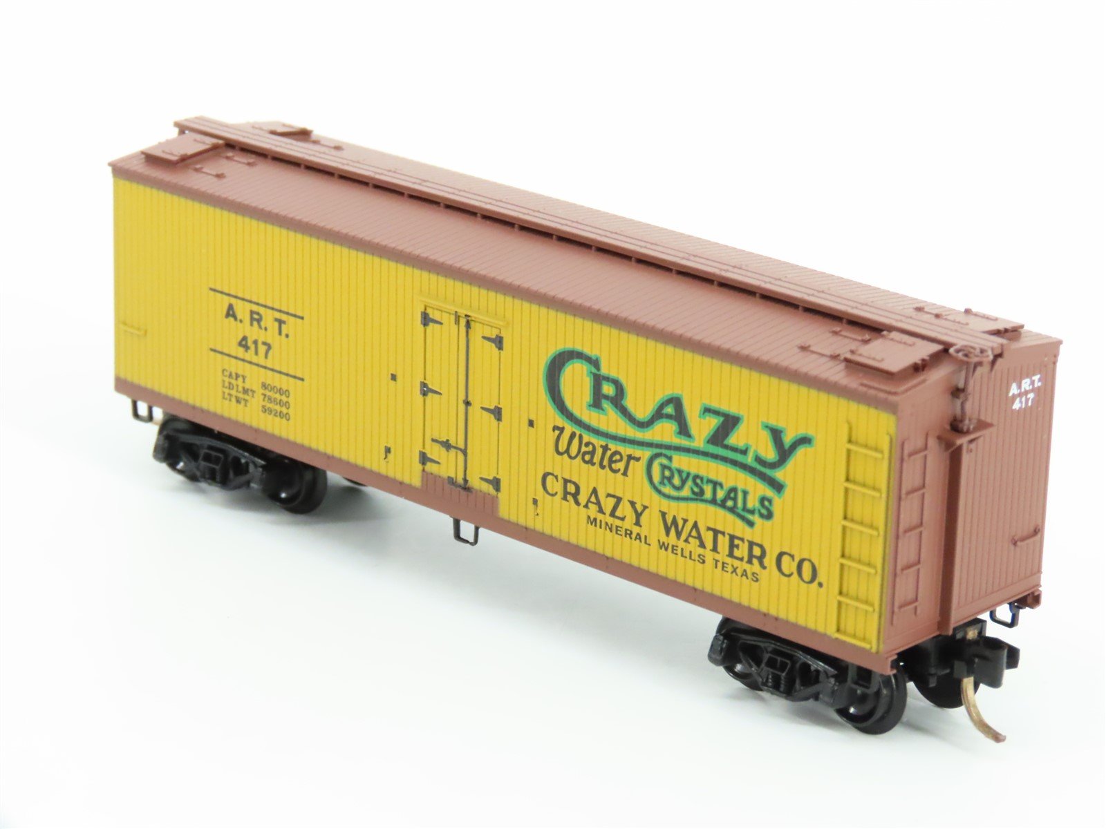 N Scale Micro-Trains MTL 49230 ART Crazy Water Crystals 40' Wood Reefer #417